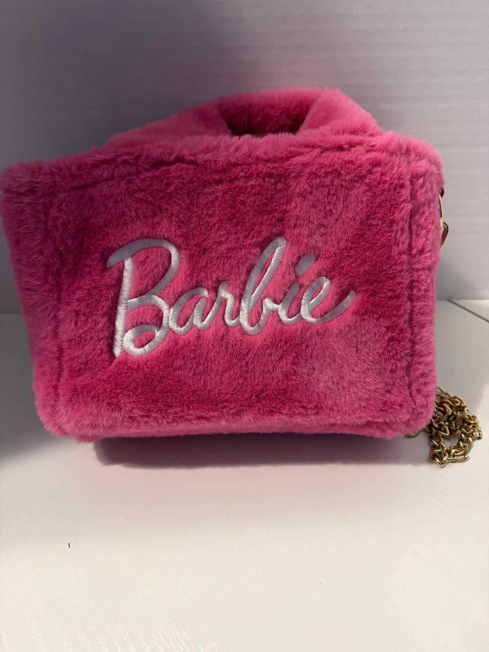 Punk Barbie Handbag with gold strap